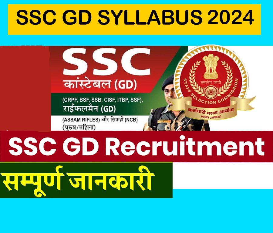 SSC GD syllabus