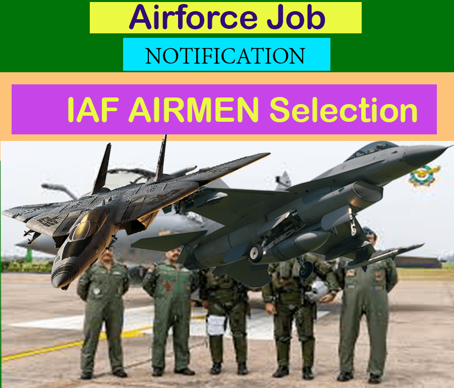 Airforce Airmen Salary, Airforce Job Notifications